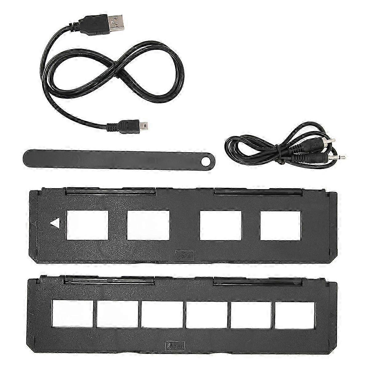 Digital Film&Slide Scanner, Converts 35mm 135mm Color Black White Negative Film Slide to Digital JP SZRH A-DS