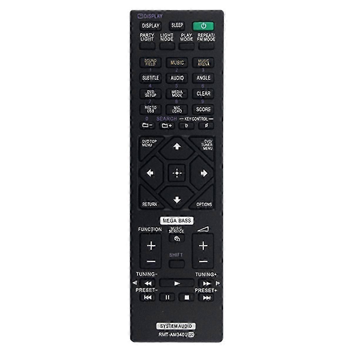Replace -AM340U Remote Control for MHC-V02 MHC-V11 MHC-V77W MHC-V90W SA-V90W MHC-V90DW Home Audio Stereo System