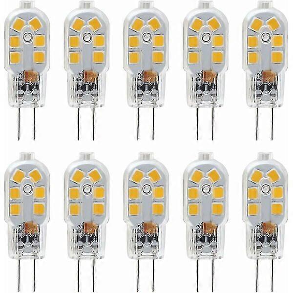 10 LED-lampor, specifikation G4, 12V