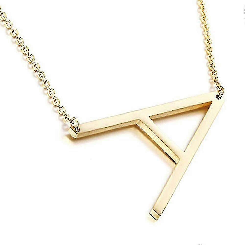 Divat Nők 26 Angol levél Medál Lánc Nyaklánc Choker Party Ékszer Ajándék