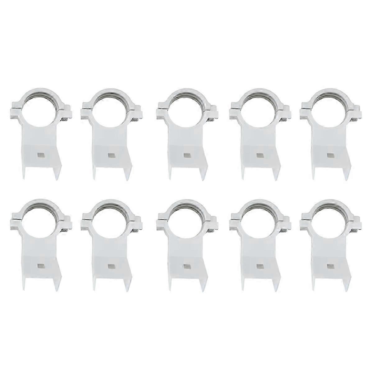 10pcs KU High-Frequency Head Clamp LNB Bracket for Satellite Dishes
