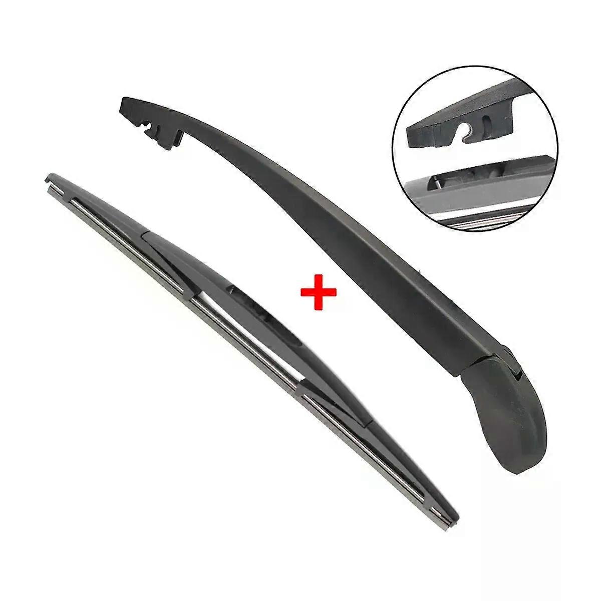 Apply Rear Wiper Blade & Arm Set Kit For Mazda 2 2007--2012 Windshield Windscreen Rear Window