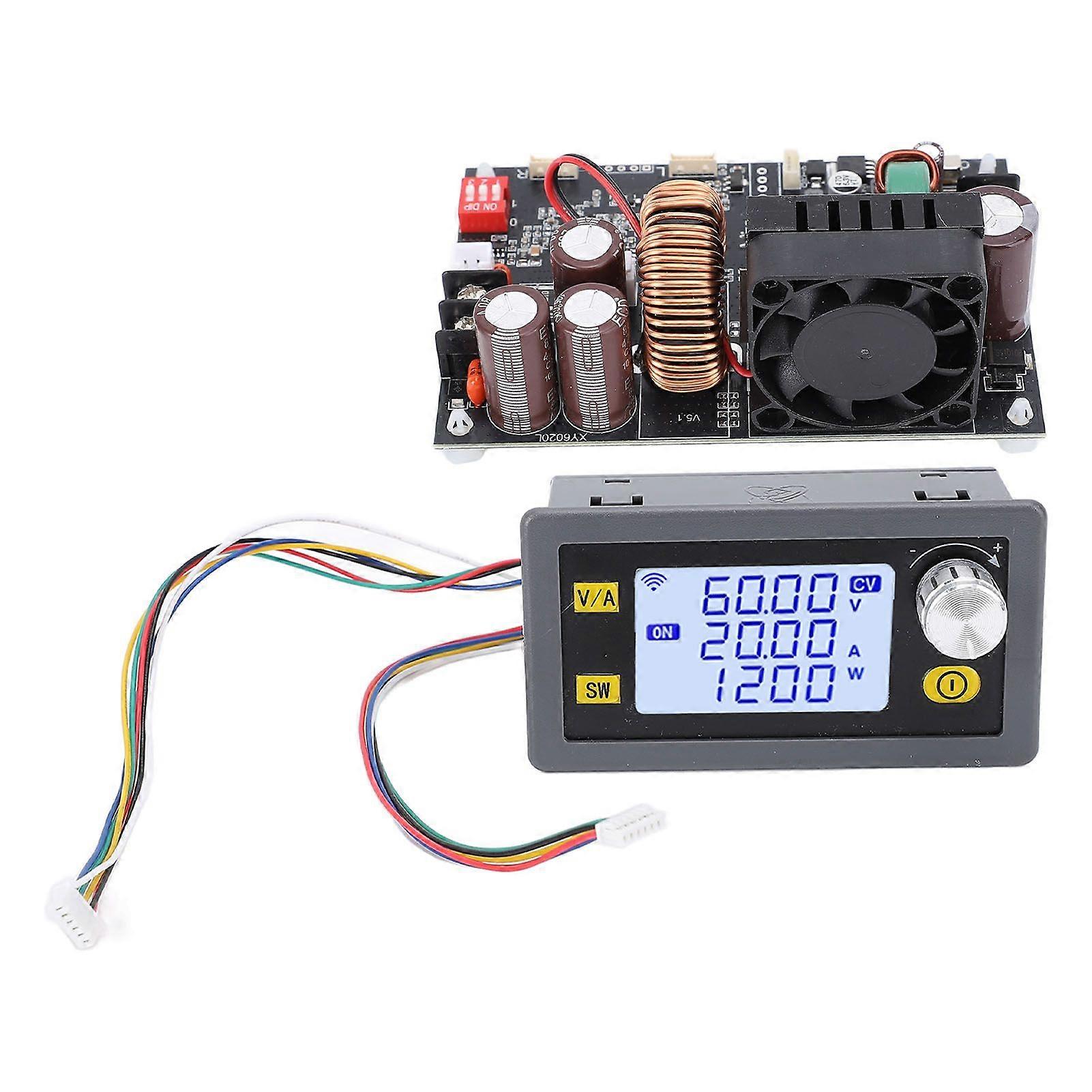 XY6020L CNC Adjustable DC Voltage Power Supply 20A 1200W Constant Voltage Bucking Module 5V 9V 12V 24V 36V 48V 60V Output