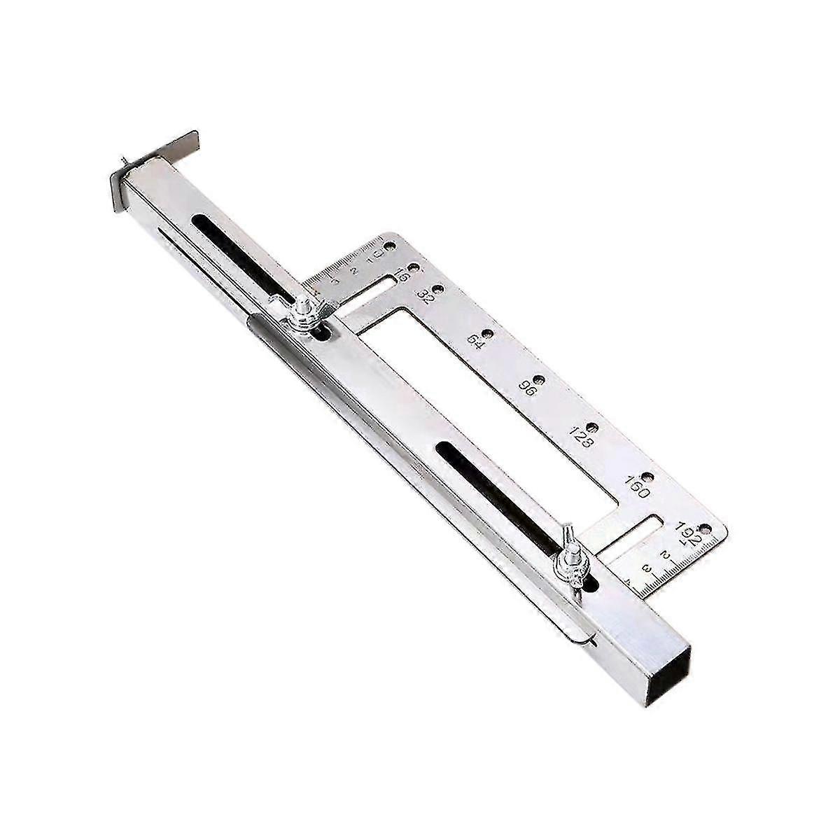 Manual punching positioner, 3mm thick double-sided scale, stainless steel material