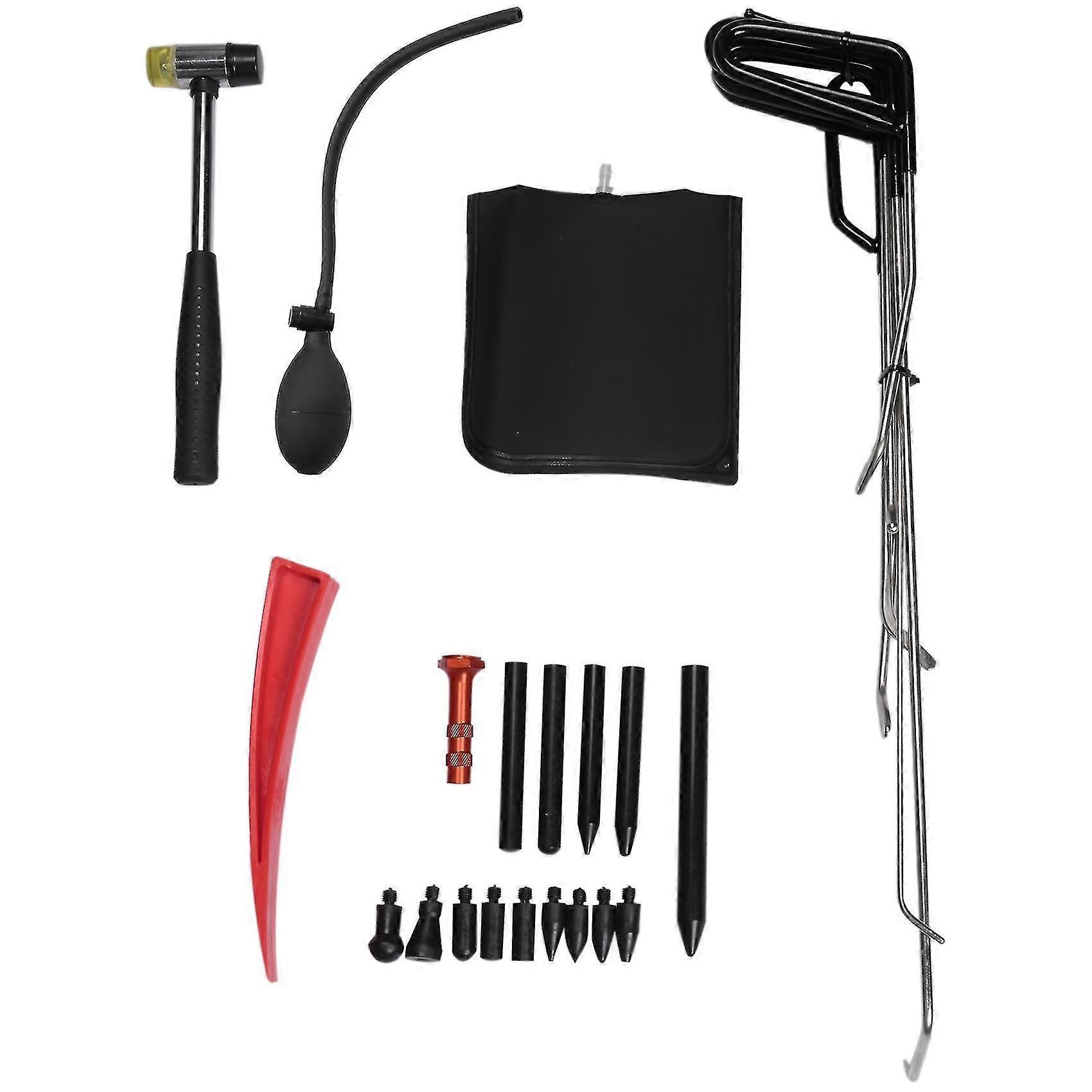 Dent repair tools, pullers of various lengths, suitable for various types of metal sheets