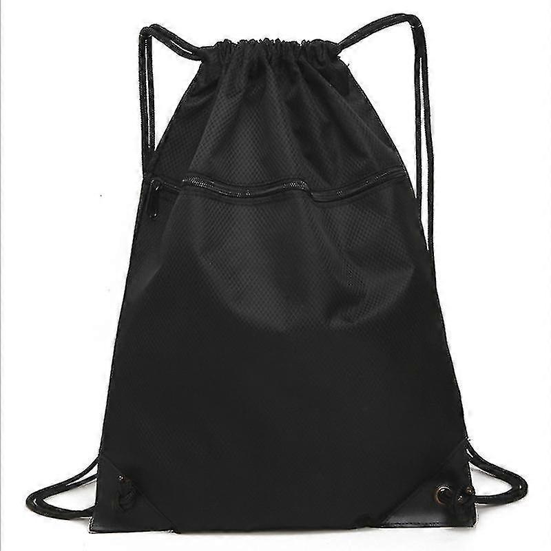 Drawstring gym bag with adjustable straps, suitable for multiple activity scenarios