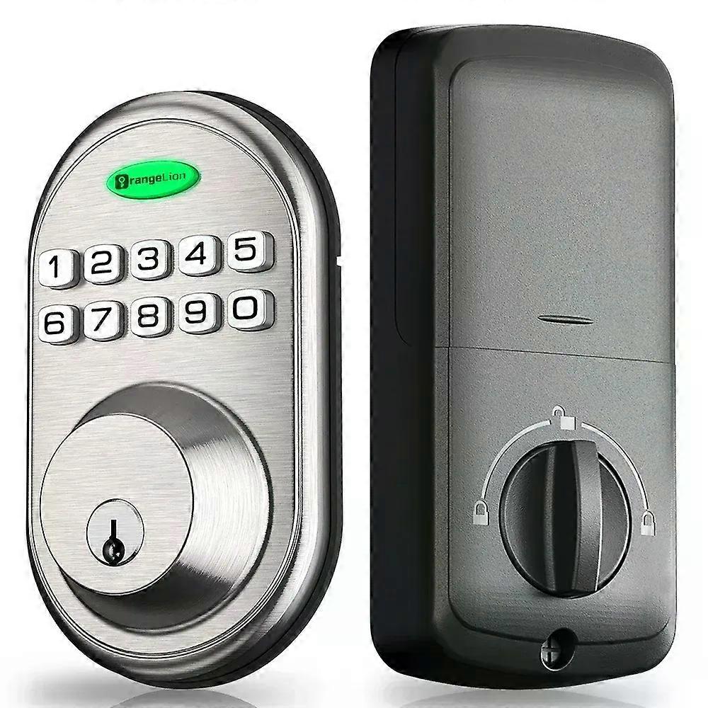 EUUKAIHG Entry Door Lock One-Touch Lock/Unlock Deadbolt Lock with Keypad and Key Auto Lock for Door