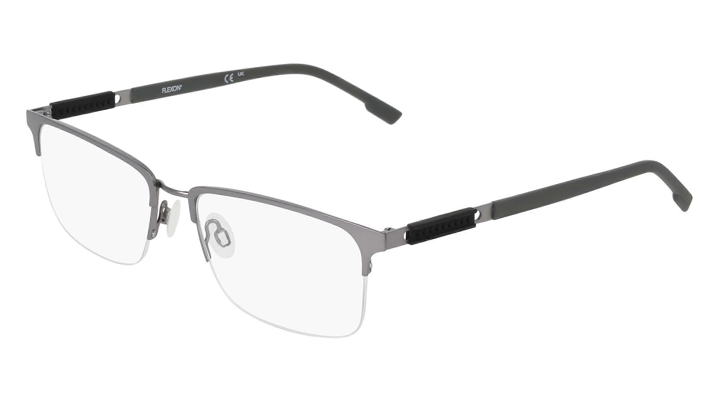 Eyewear Frames FLEXON FLEXON E1162 073 MATTE GUNMETAL 54/17/145 MALE