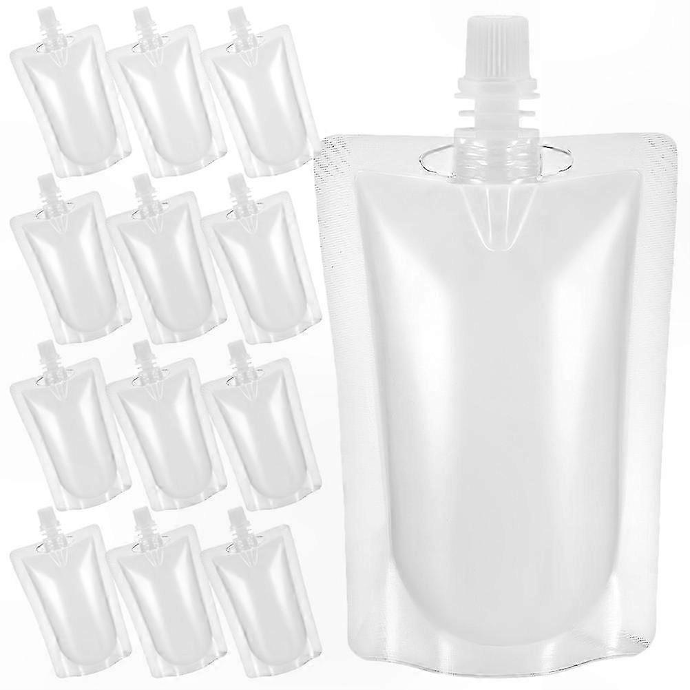 100 Count Clear PE Liquid Storage Bags for Juice and Liquor