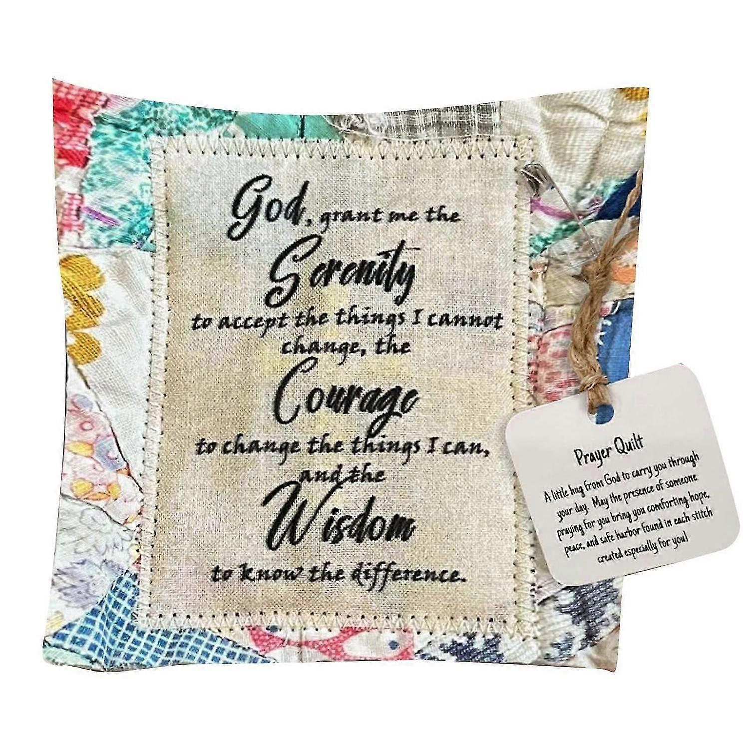 2025 أحدث طراز لحاف صلاة صغير مع قصيدة جيب خياطة مصنوعة يدويا