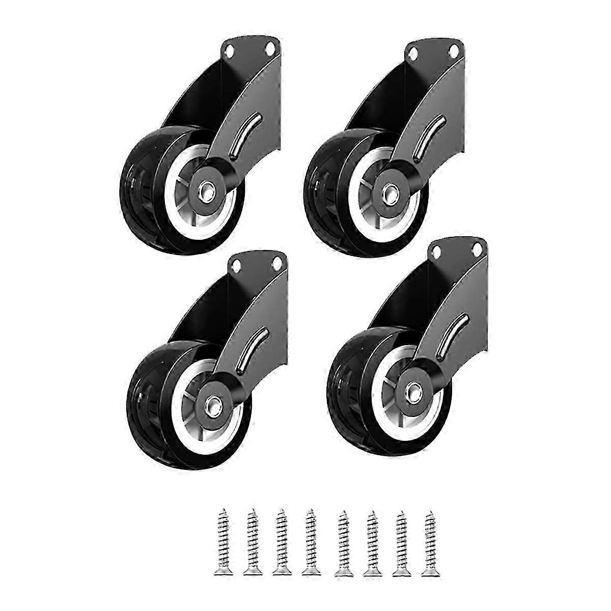 Torräder 4er-Pack für Türbodenstütze