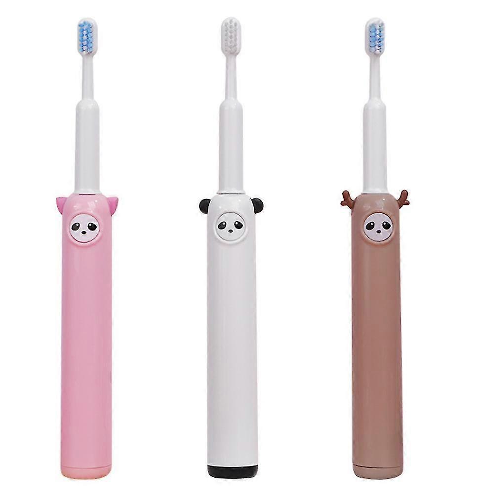 Usb Rechargeable Children's Electric Toothbrush（Pink）