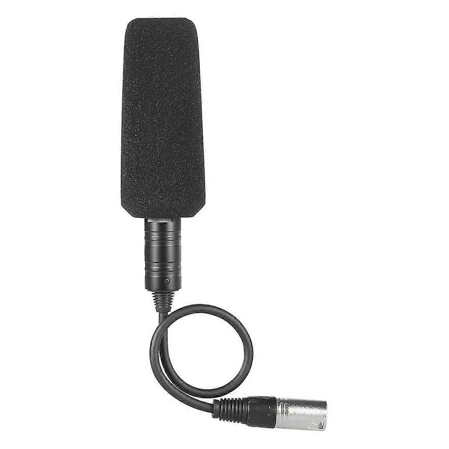 Video Recording Interview Photography Stereo Condenser Microphone for Sony Panosonic Camcorders-XLR Interface
