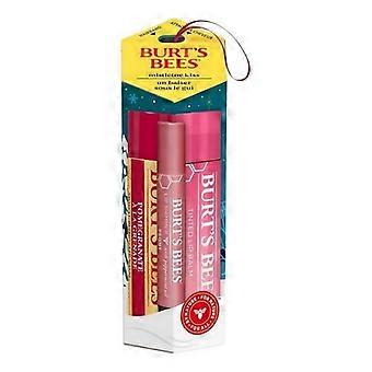 Burt's Bees Mistletoe Kiss Pink Collection Holiday Gift Set, 1 Kit