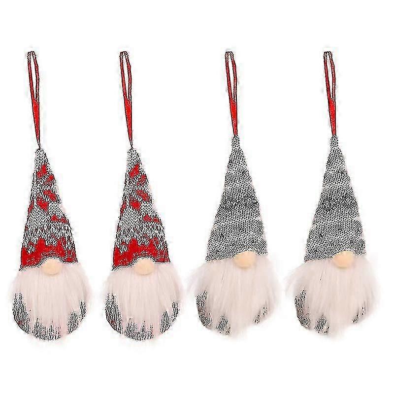 4pcs Christmas Hanging Decor