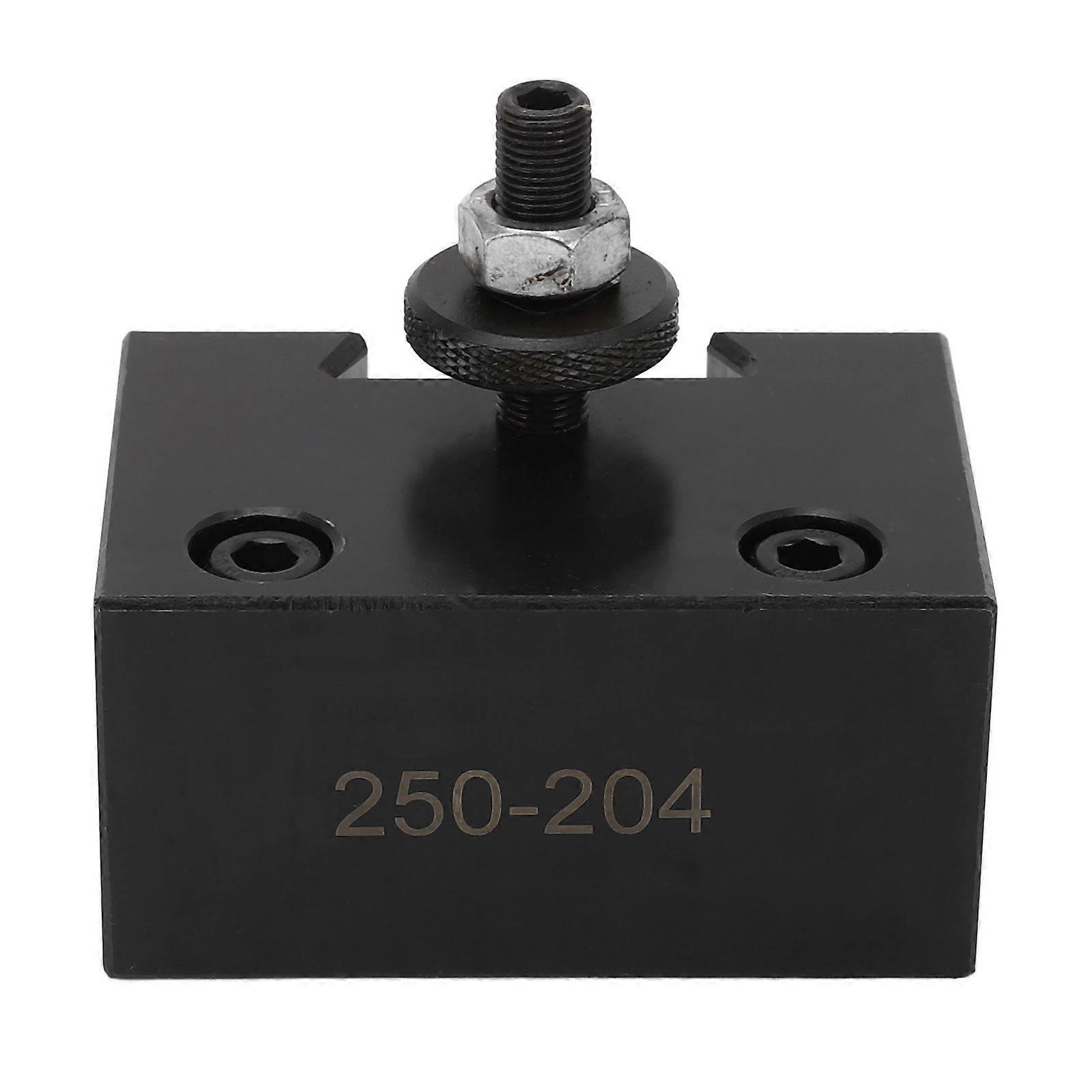 Tool Post Holder 250 204 High Strength Heavy Duty Tool Post Turning Facing Holder for 10 To 15in Lathe Swing