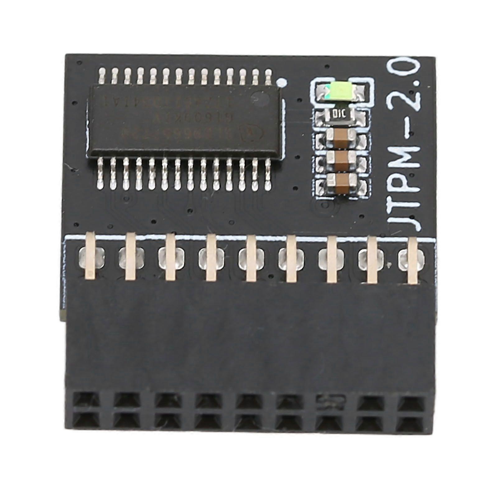 TPM 2.0 Module LPC 18pin TPM 2.0 Remote Card Encryption Security Module for Windows 8.1 for Windows 7 for Windows10