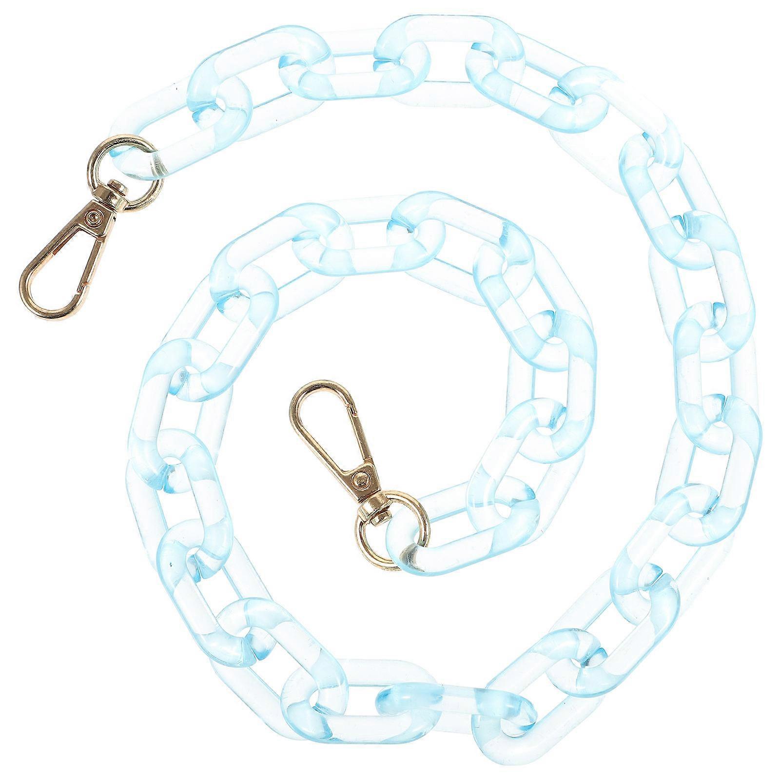 Handbags Acrylic Bag Chain 3Pcs Short Chain for Decoration Purposes