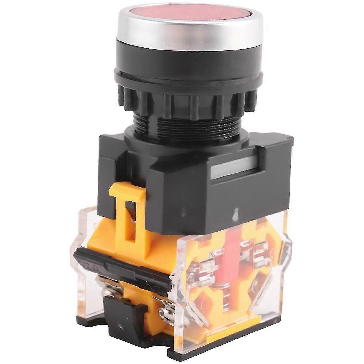 LA38-11/203 Push Button Momentary Heavy Duty Power Switch Red