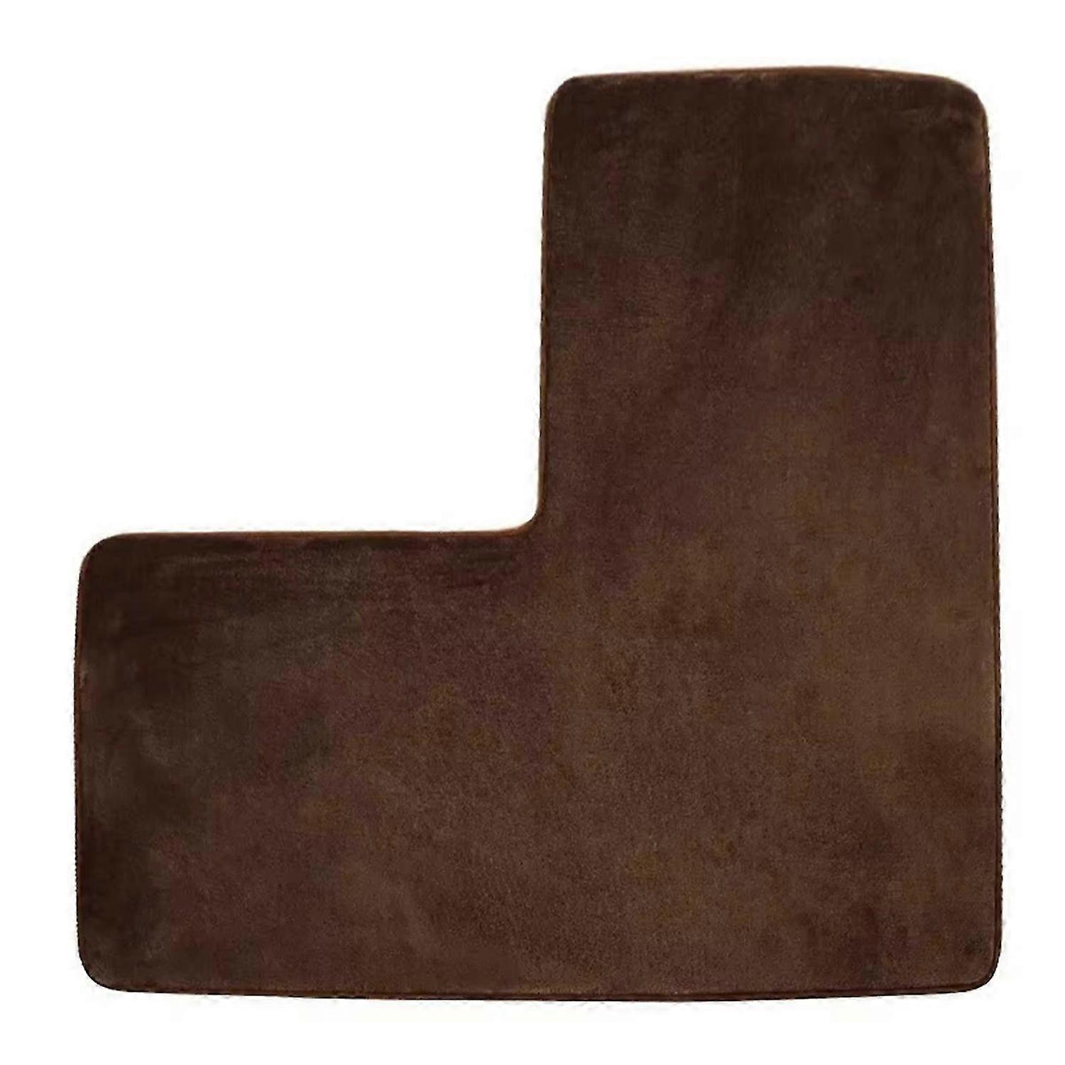 L-Shaped Non-Slip Bath Mat for Corner Showers C