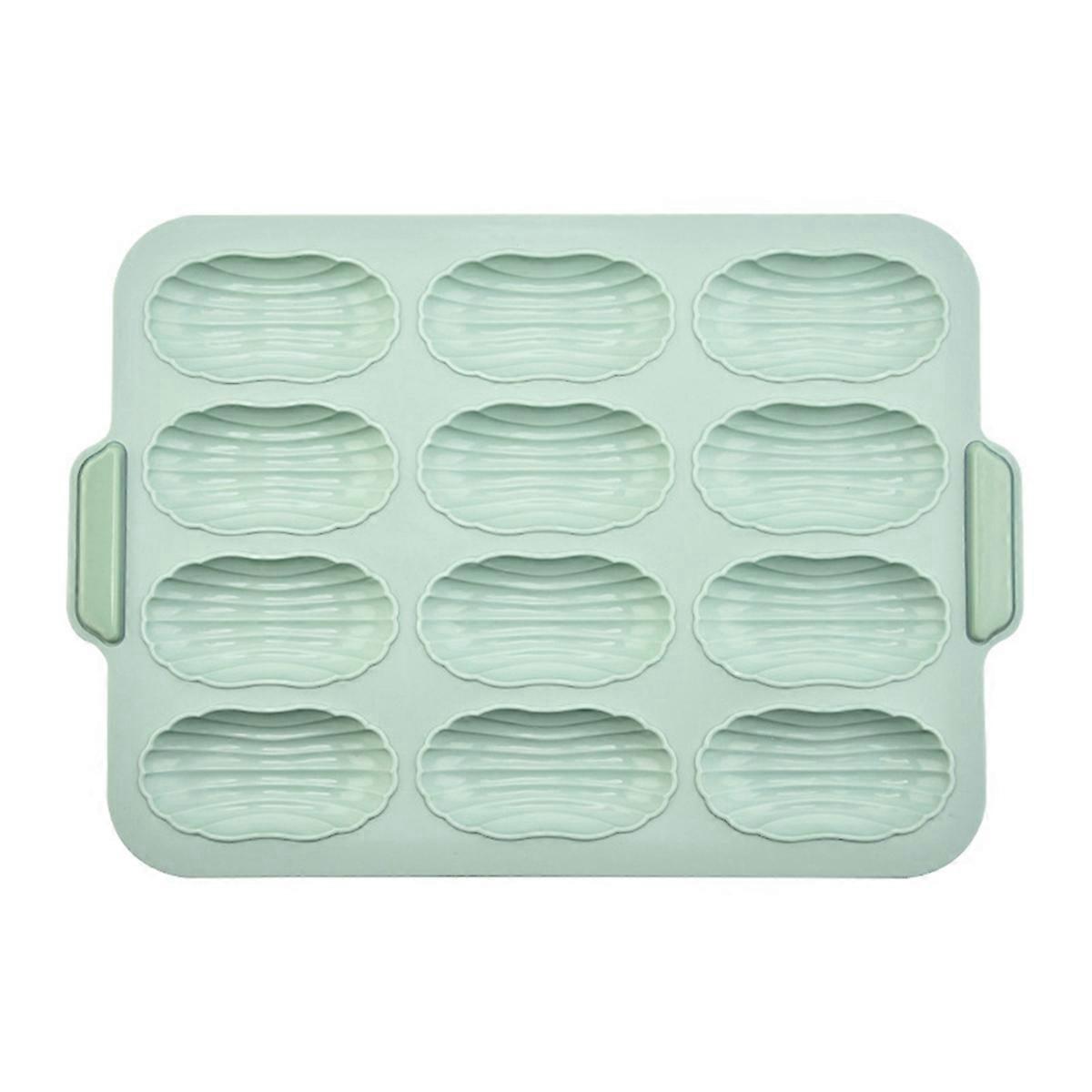 Silicone Mold Baking Nonstick Cake Mold,12-Grid Pie Mold