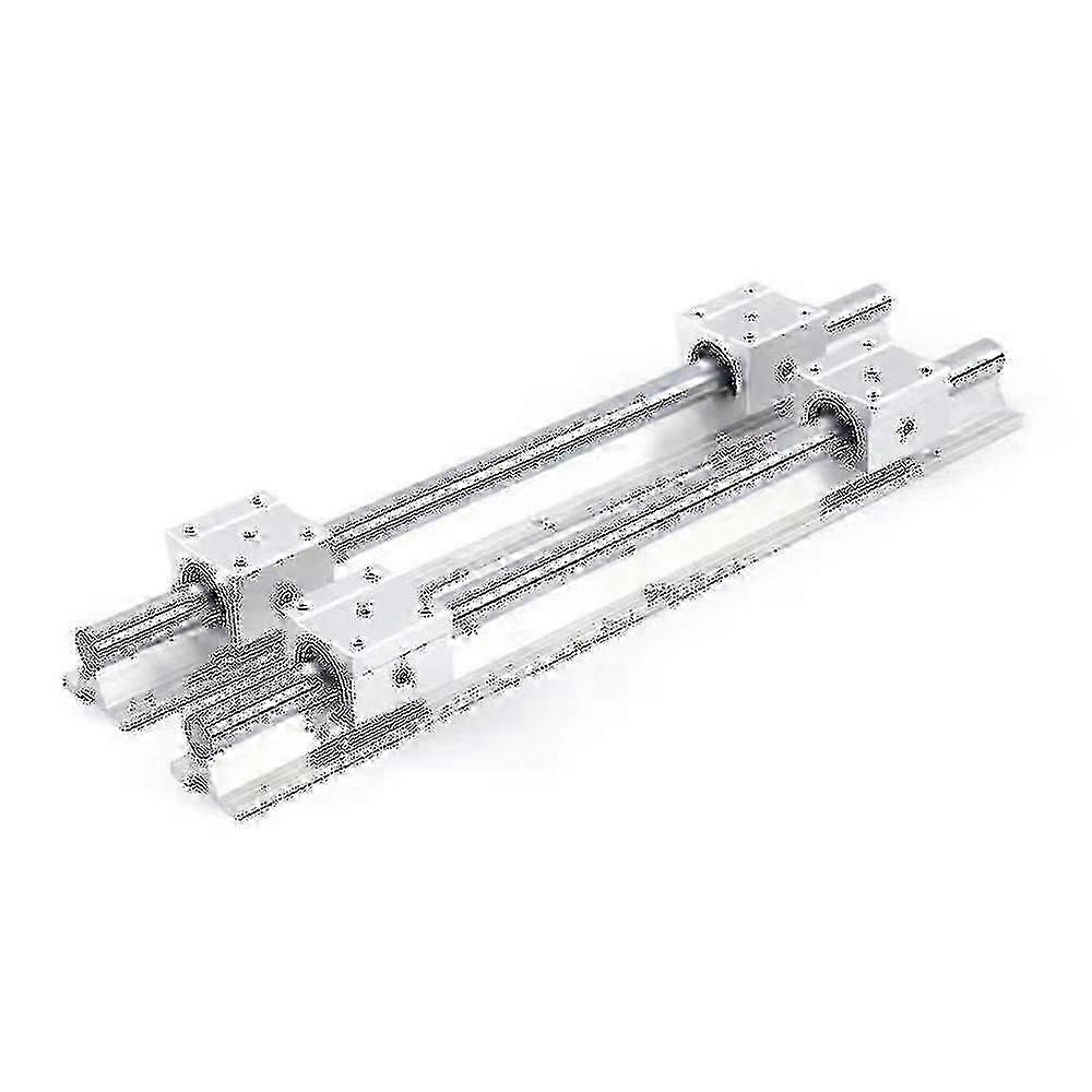 2PCS SBR16 400mm Chrome Plated Guide Rail for High Precision Machinery