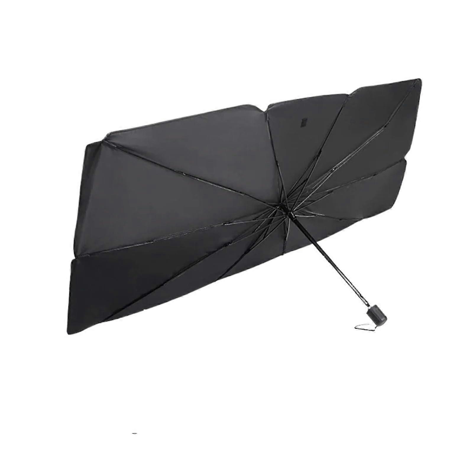 Windshield Sun Shade Foldable Car Interior Protector Universal Silver Large Size Multi Purpose Front Window Sunshade