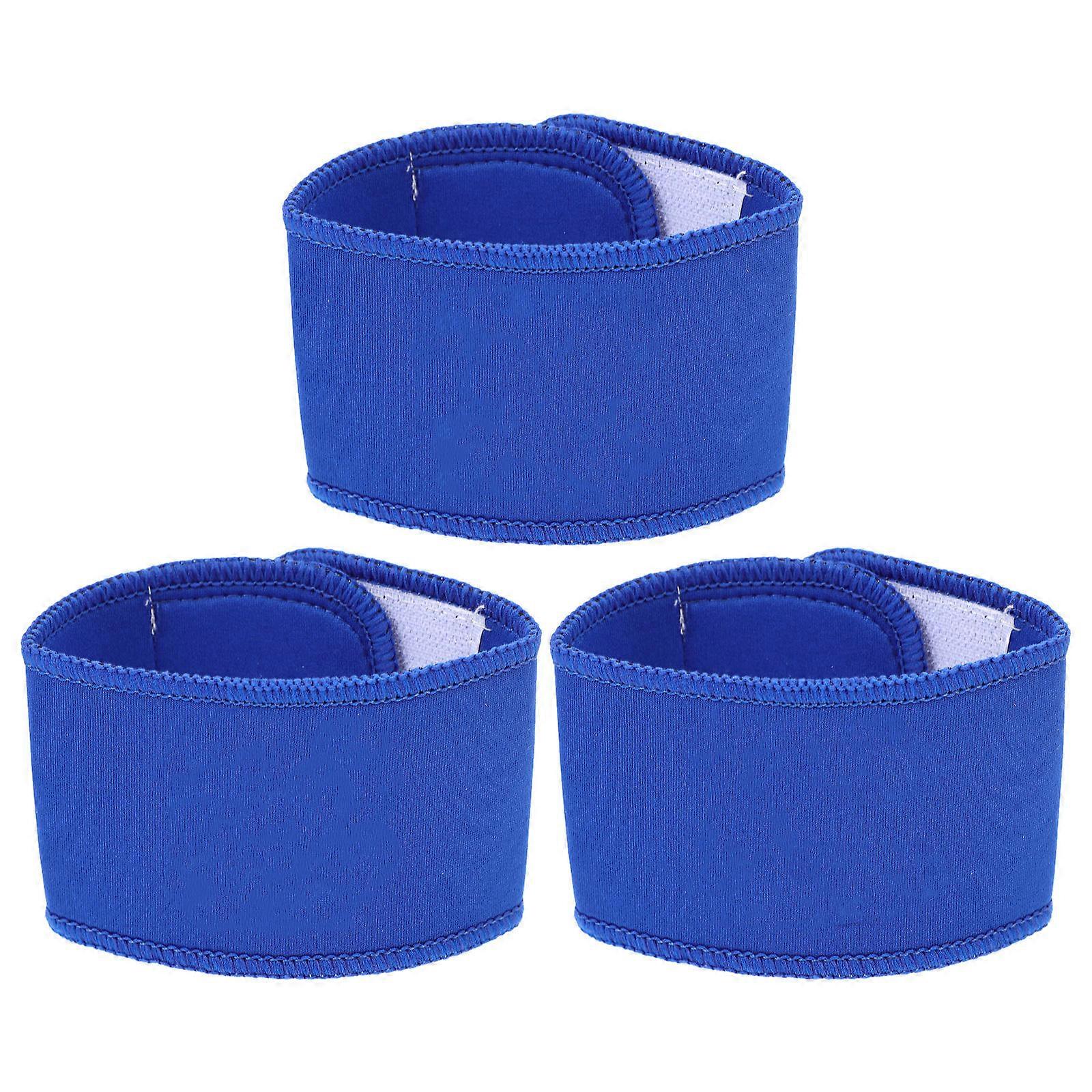 Adjustable Football Captain Armband for Wearing 3Pcs Elastic Leader Bands