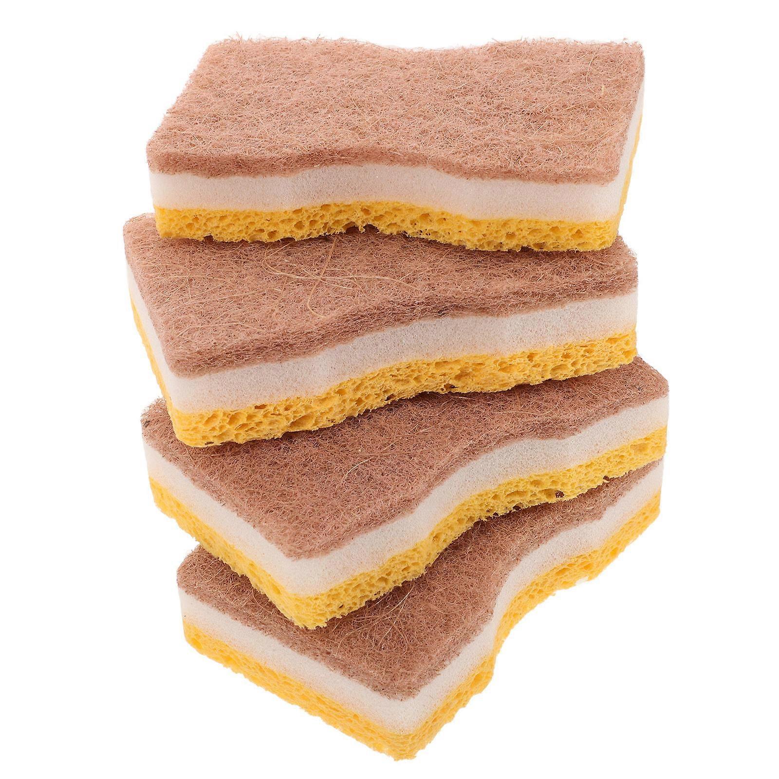 Kitchen Dish Scrubber Natural Sponges for Multipurpose Cleaning 20Pcs