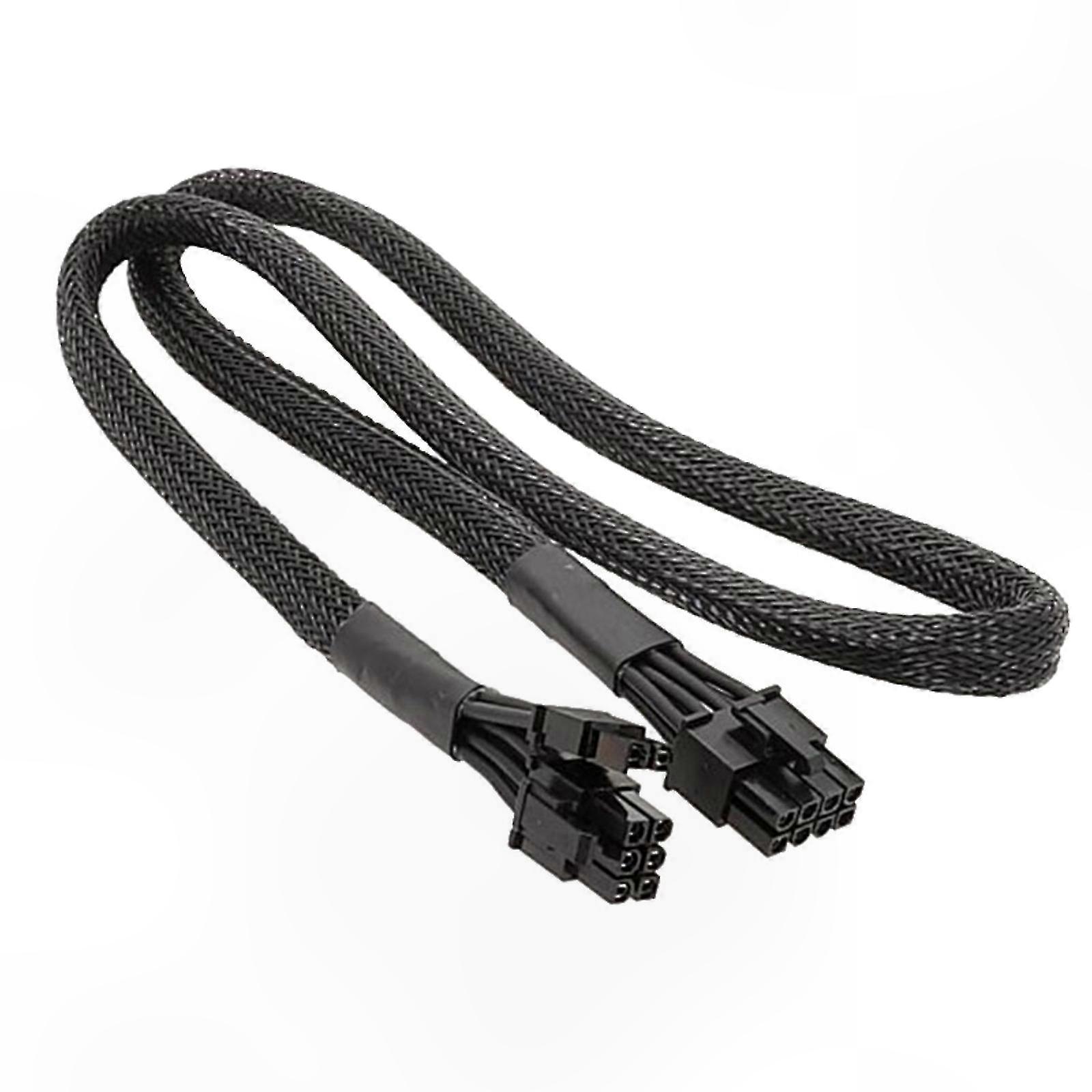 8Pin to 6+2Pin PCIe Power Adapter Cable for GPU, 8Pin Male to 6+2Pin Male Graphics Card Power Cord