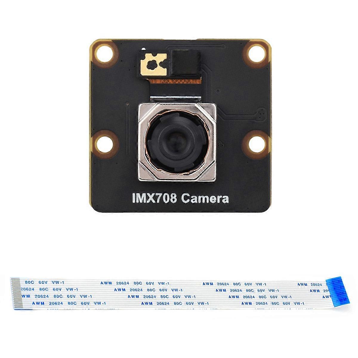 For Camera 12MP IMX708 Autofocus Camera Support HDR 75° FOV for 5 4B 3B+ 3B Zero