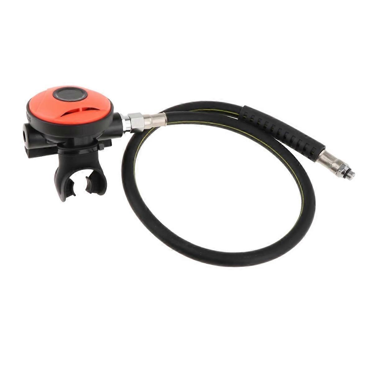 Scuba Diving Second Stage Regulator with Hose Breath Adjuster Dive Accessory for Diving Snorkeling D