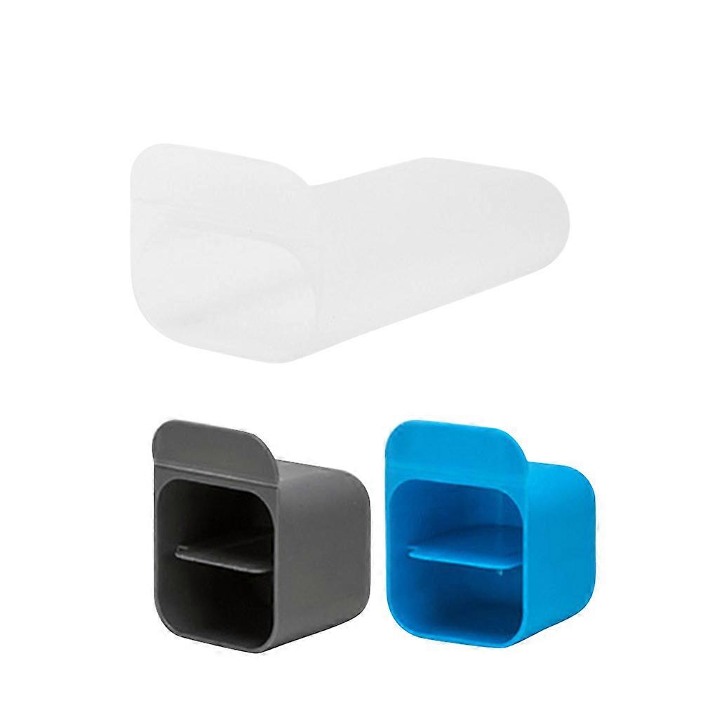 Assorted Color Multi-functional Pencil Holder For Computer Monitor Students 2.2X2.2X2.8In Adhesive Attachment 3Pcs