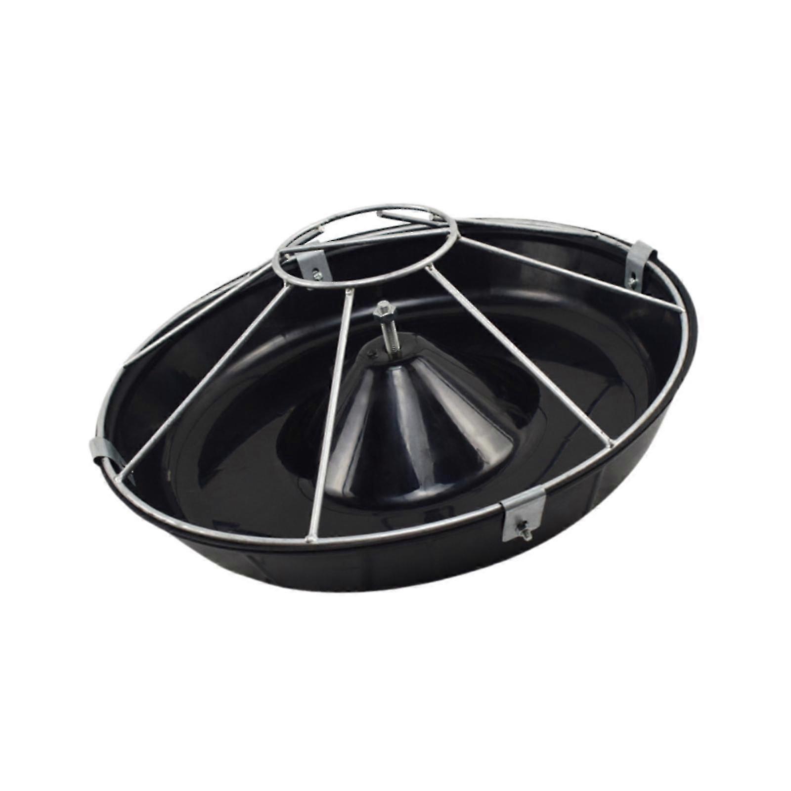 Pig Trough Fodder Tray Container Basin Pig Waterer for Pets Livestock Cattle Single layers 8 hole 2025