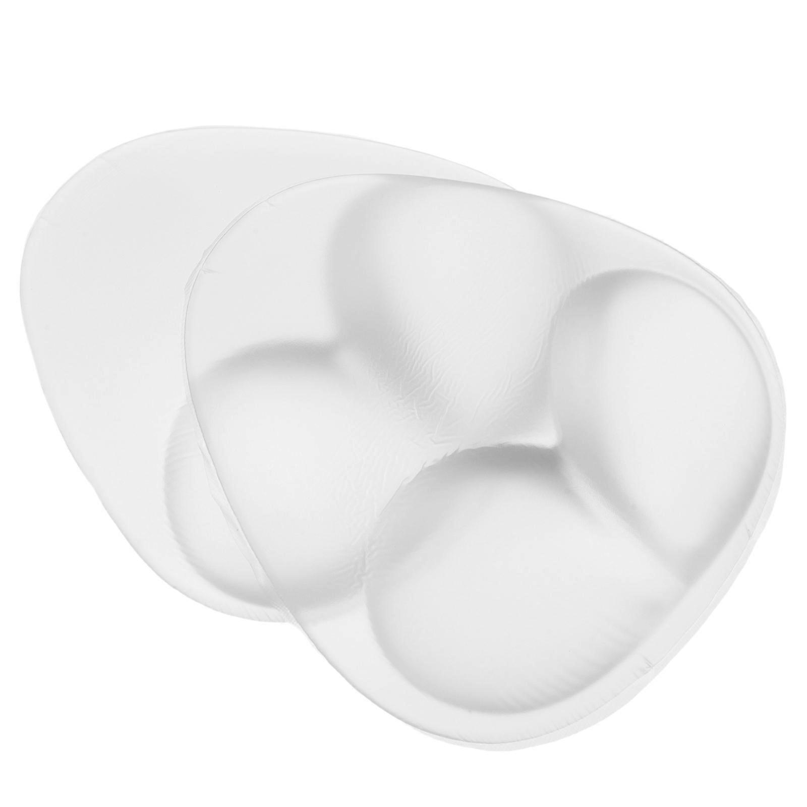 2Pairs Silicone Bra Pads Inserts Push Up Cups for Swimsuit and Sports