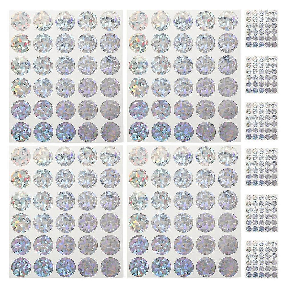Round Scratch Off Labels For Reward Programs And Educational Activities 50 Sheets Creative DIY Stickers