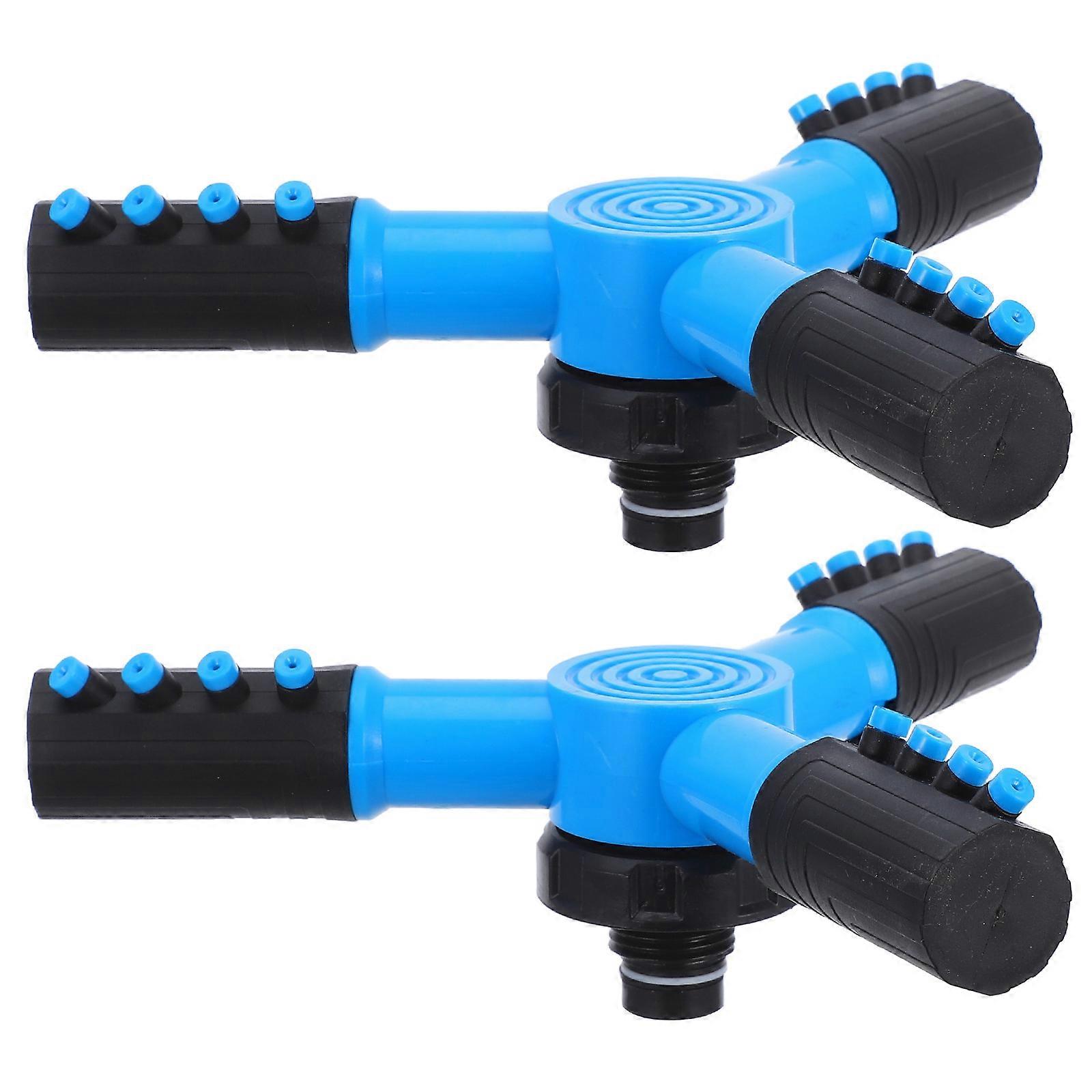 Garden Sprinkler 4Pcs Automatic Rotating Watering Tool for Lawn