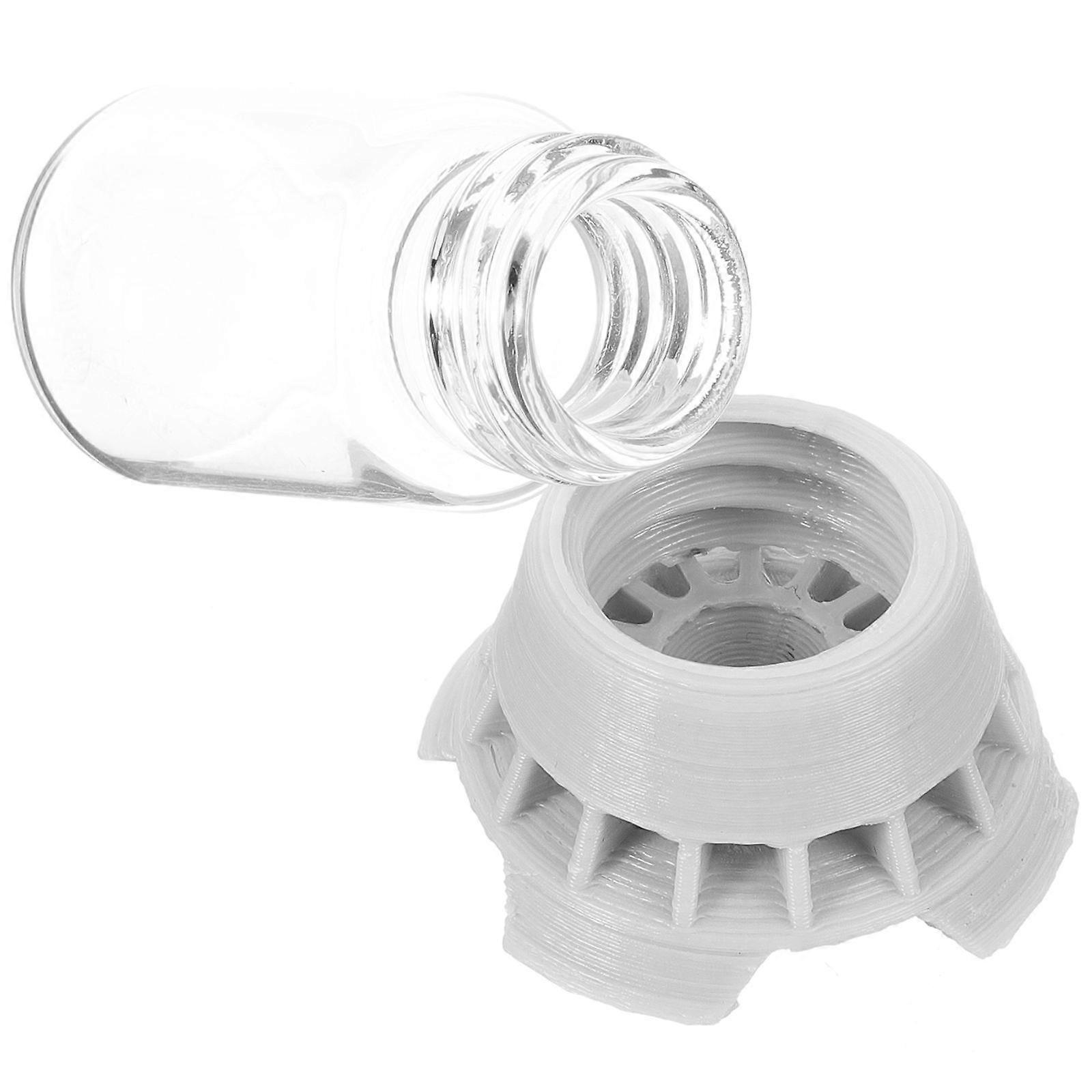 Plastic And Glass Ant Feeding Cup Square Shape Ideal For Indoor Use By Pet Owners 1Pack