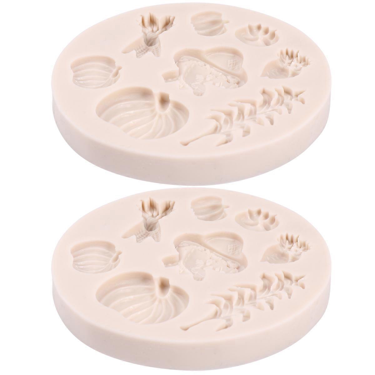 Halloween Chocolate Mold Silicone Cake Baking Mold for 6Pcs Cupcake Molds