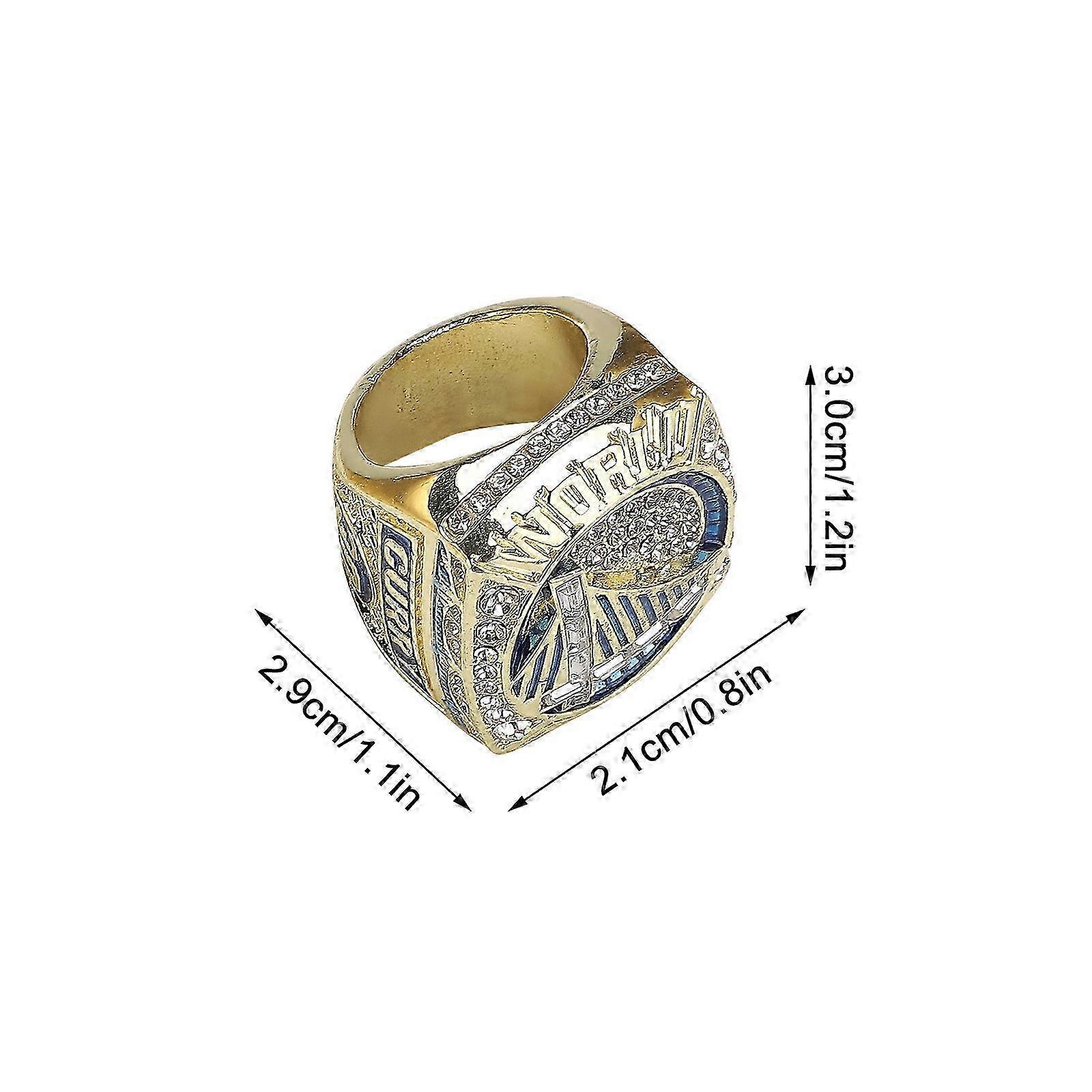 Golden State Warriors Stephen Curry 30# NBA Champions Fan Ring 2025