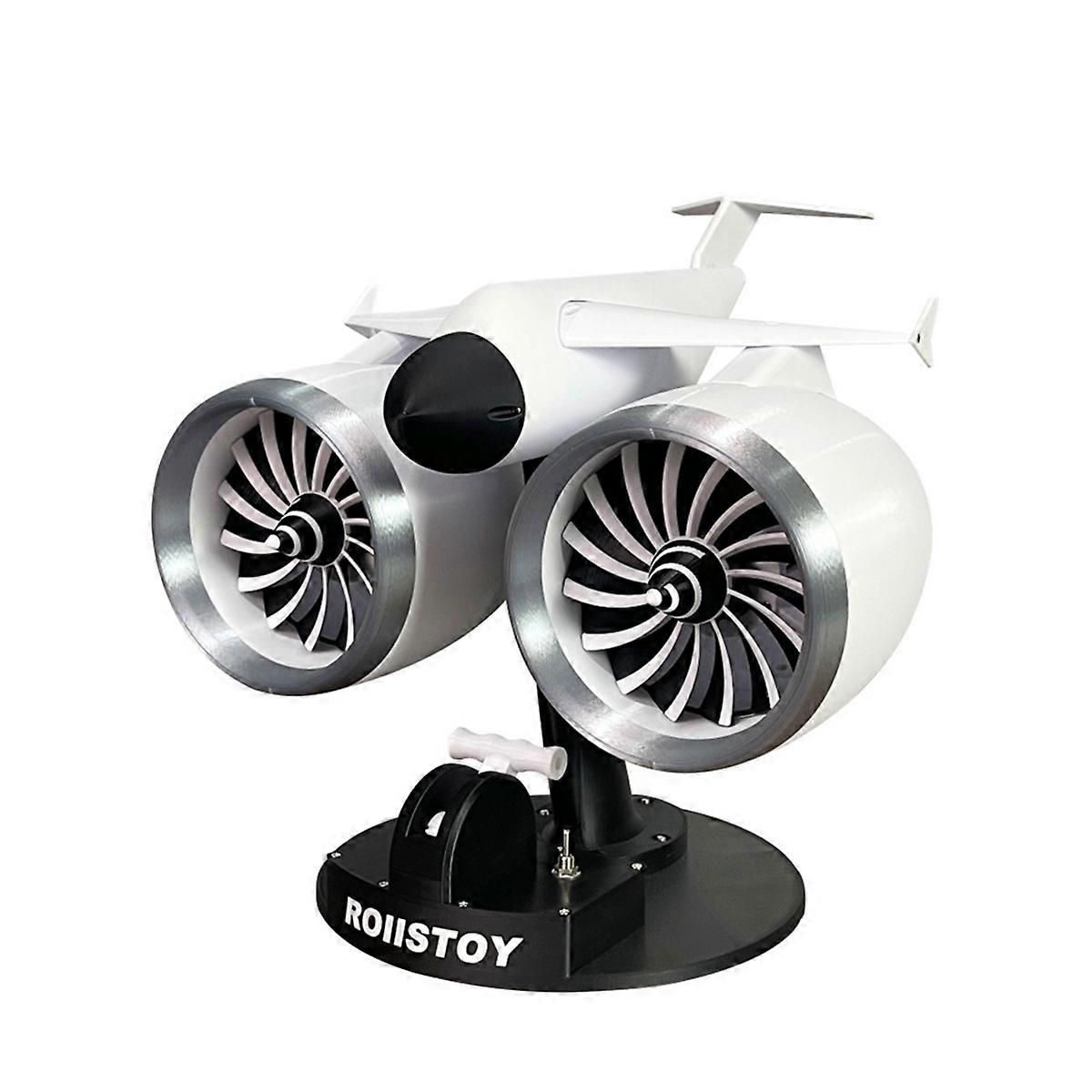  Y-20 Turbofan Engine Fan USB Jet Fan Desktop Colorful Light