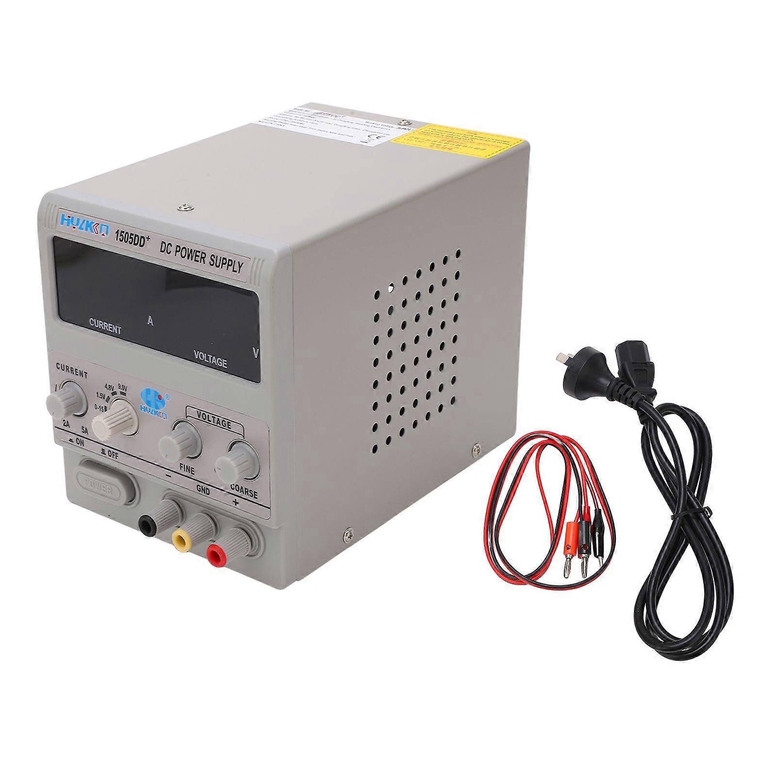 25A Precision Adjustable DC Power Supply Digital Display 015V for Phone Repair