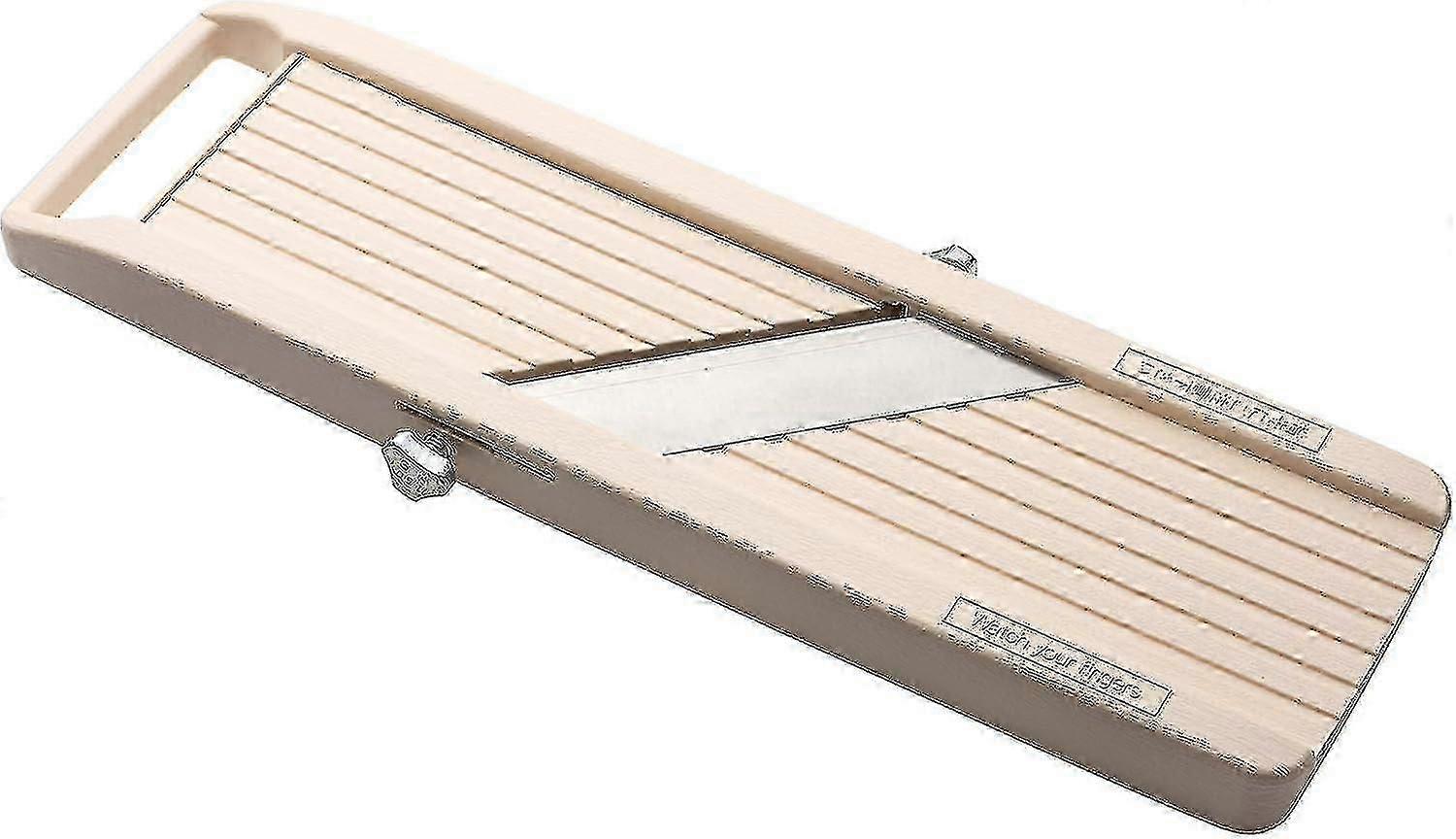 Bn-1 Japanese Handheld Mandolin Slicer with Three Interchangeable Stainless-steel Blades