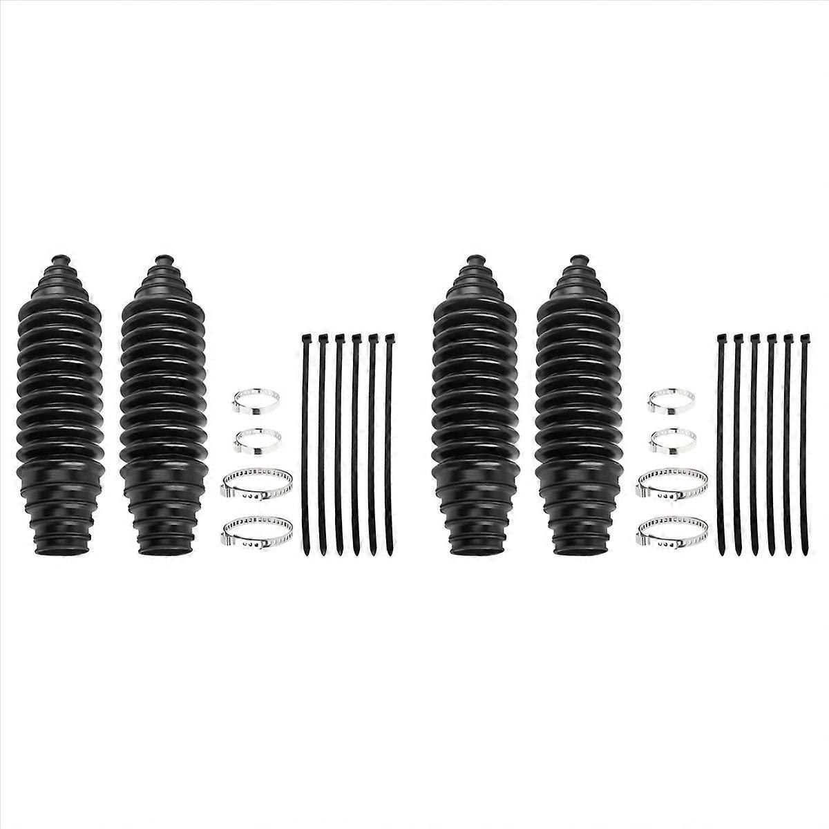 4X Car Universal Steering Rack and Pinion Boot Steering Rack Boot Tool Kit, Dustproof Silicone Inner