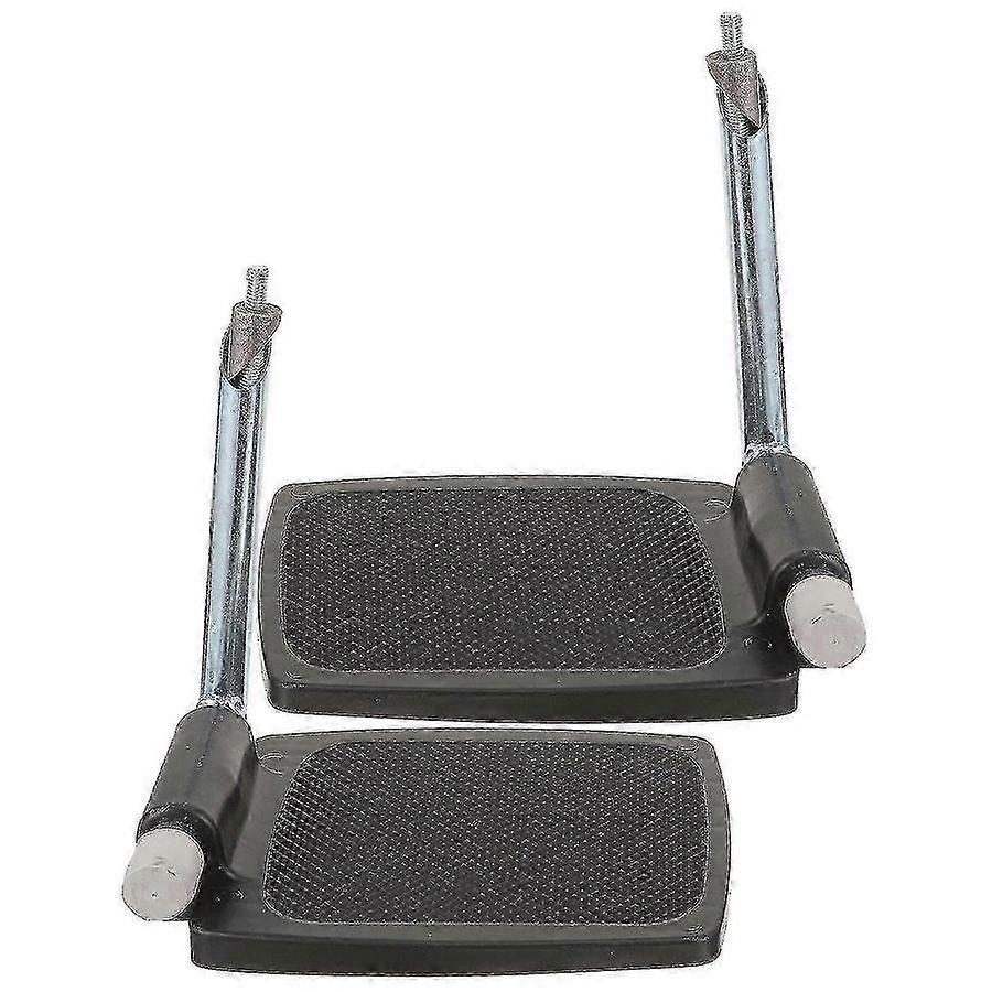 Wheelchair footrest replacement pair for mobility aid