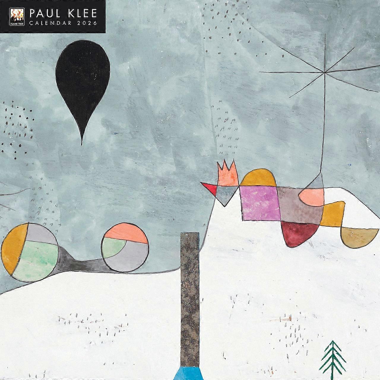 Flame Tree Paul Klee Calendar 2026