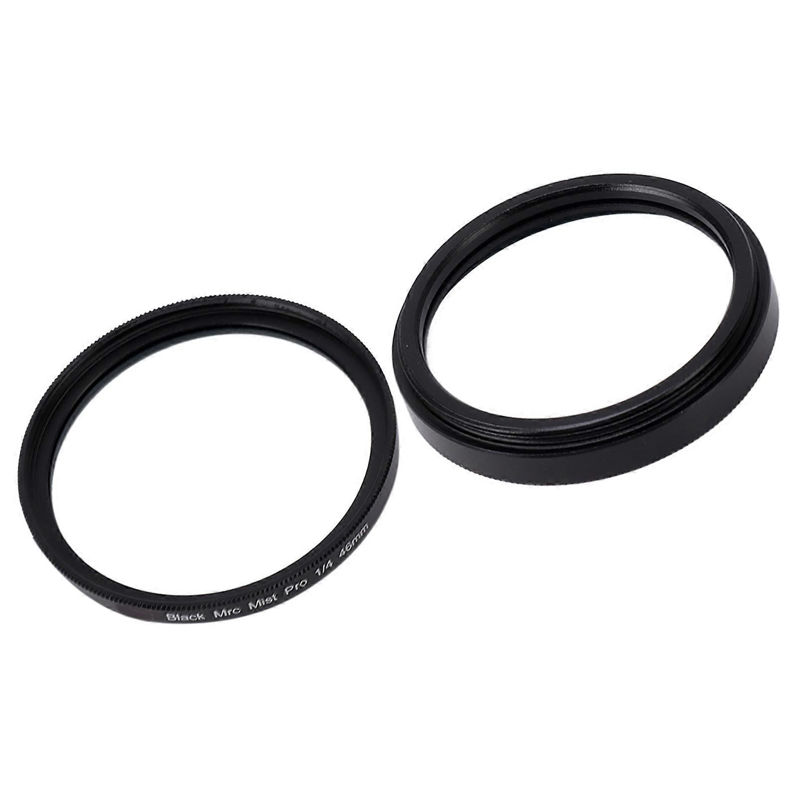Black Soft Filter 1/4 Portrait Hazy Waterproof Oil Resistant Camera Lens Filter for Video Scenery 46MM 