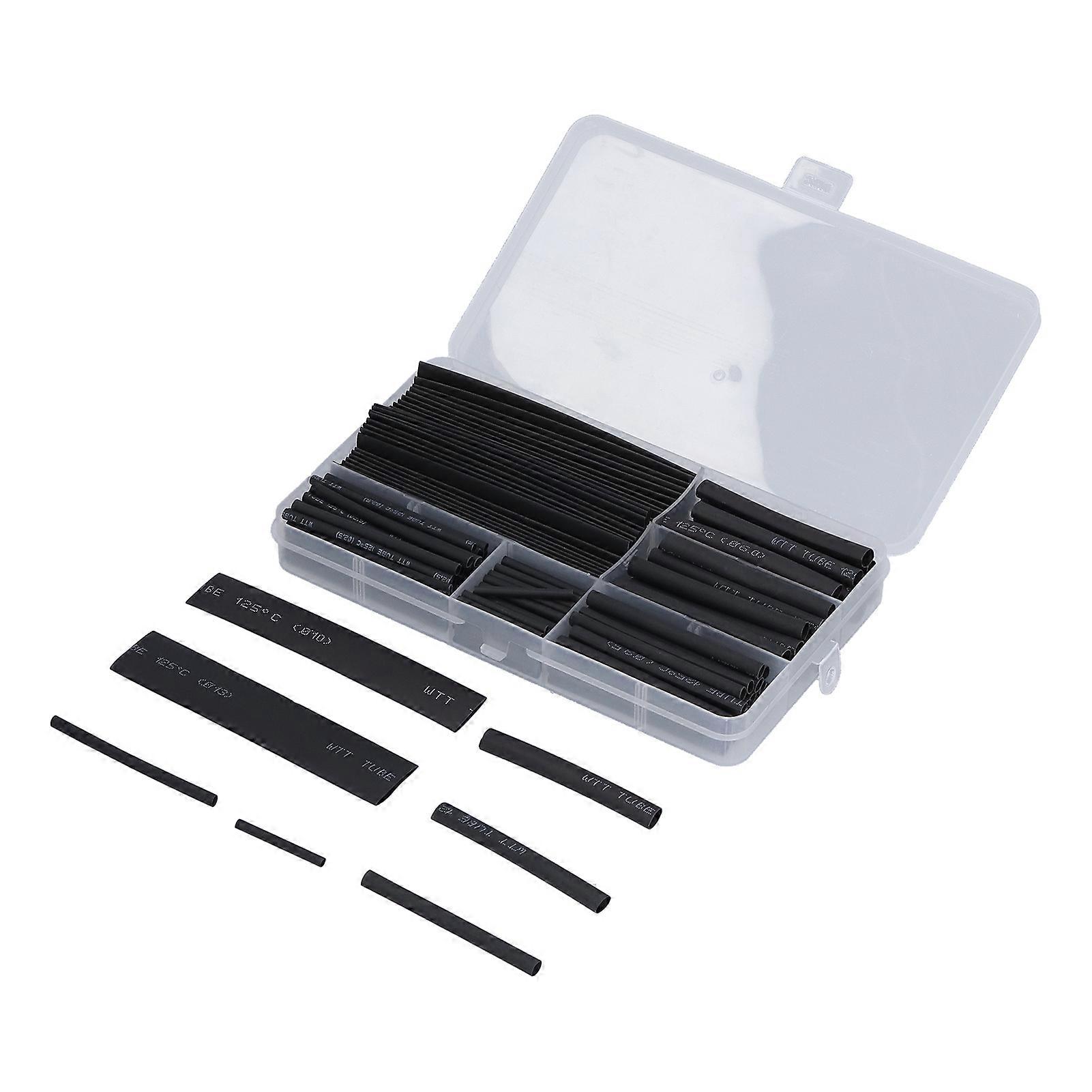 170Pcs Heat Shrink Tubing Kit Polyethene Insulation Electrical Wire Wrap Assortment Set
