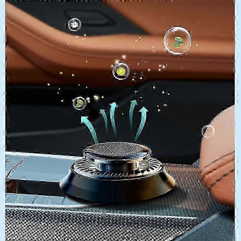 Solar Energy Car Air Freshener with Aromatherapy Diffuser for Interior Decorating -  Year Models