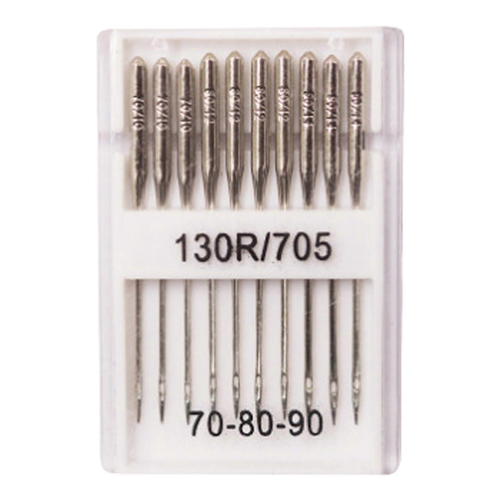 Sewing Machine Needle Jeans Set 70/10 90/14 100/16 Regular Point For Jeans And Home Projects